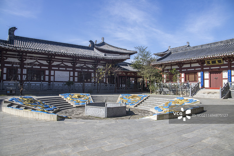 湖北省随州市大洪山风景区白天风光图片素材