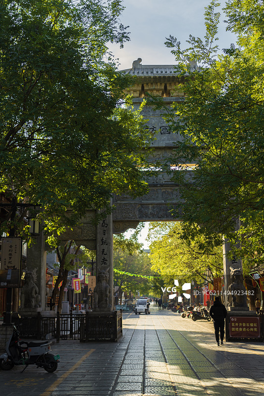 山东青州古城图片素材