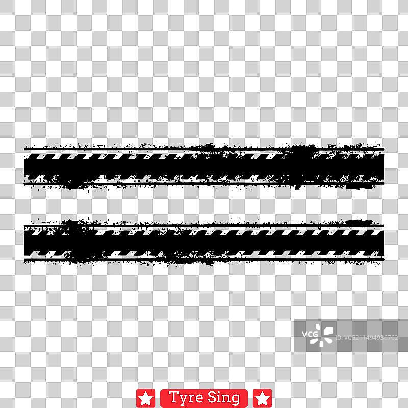 轮胎印花图形道路胎面痕迹元素图片素材