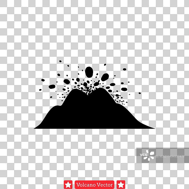 火山活动景观图片素材