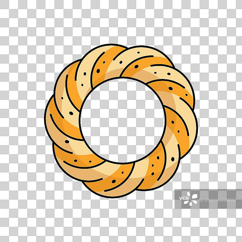 土耳其芝麻面包圈：土耳其文化元素图片素材