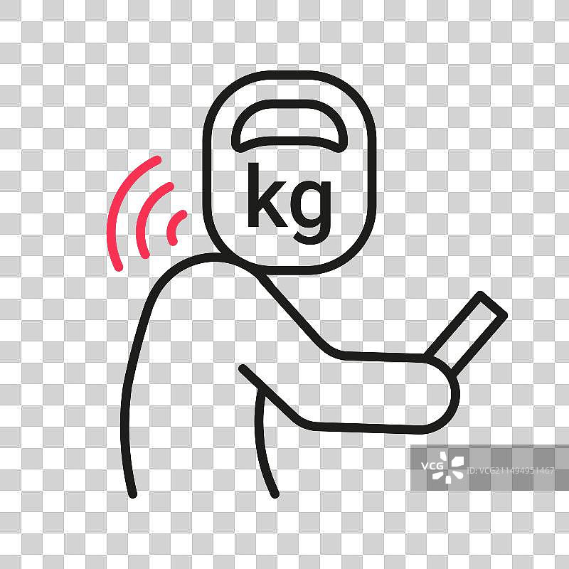 头部倾斜时颈部和背部的负重图片素材