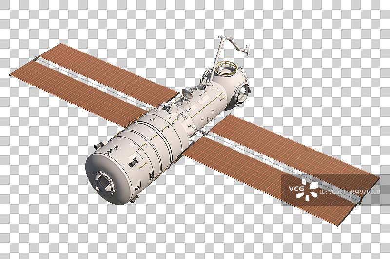 中国空间站天和核心舱图片素材