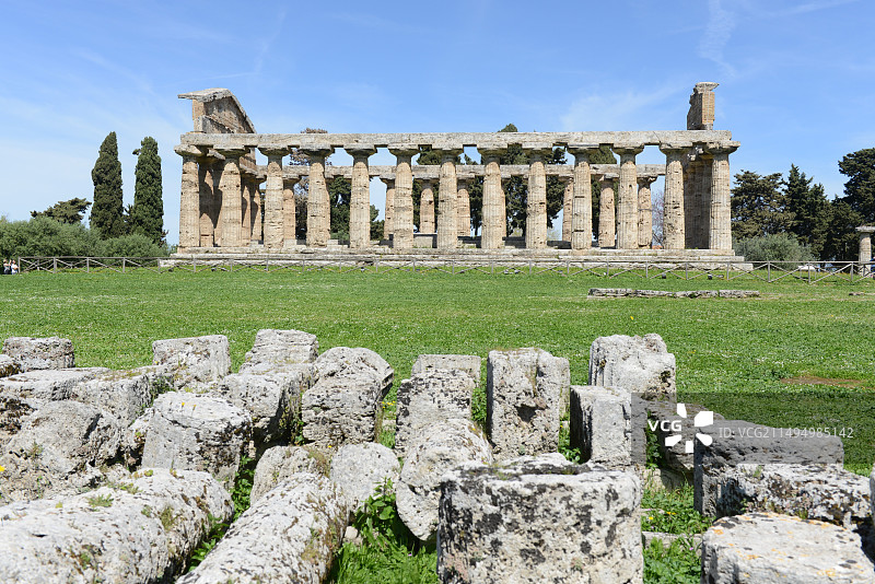 意大利雅典娜神庙图片素材