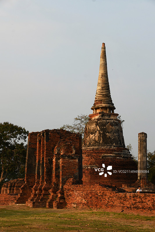 泰国大城历史公园 玛哈泰寺 Wat Mahathat图片素材
