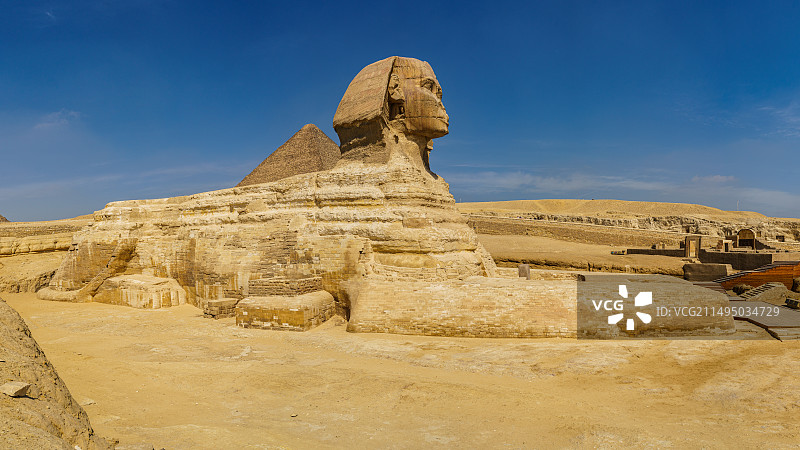 埃及狮身人面像图片素材