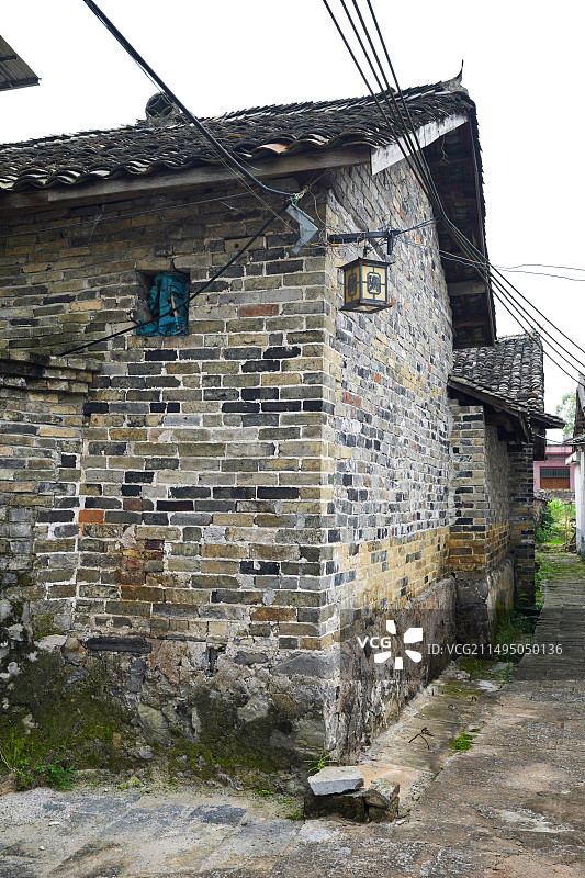 广西罗城仫佬族自治县石围古村图片素材