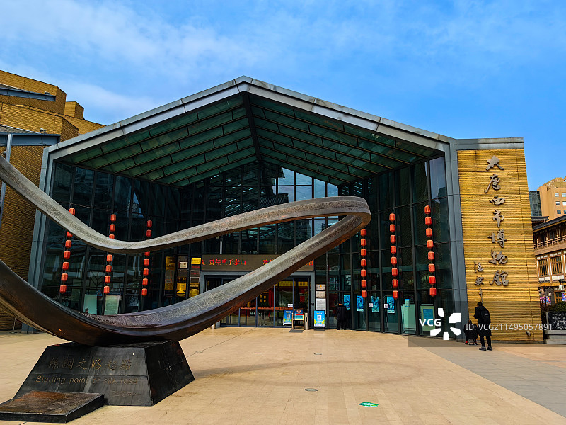 西安大唐西市文化景区图片素材