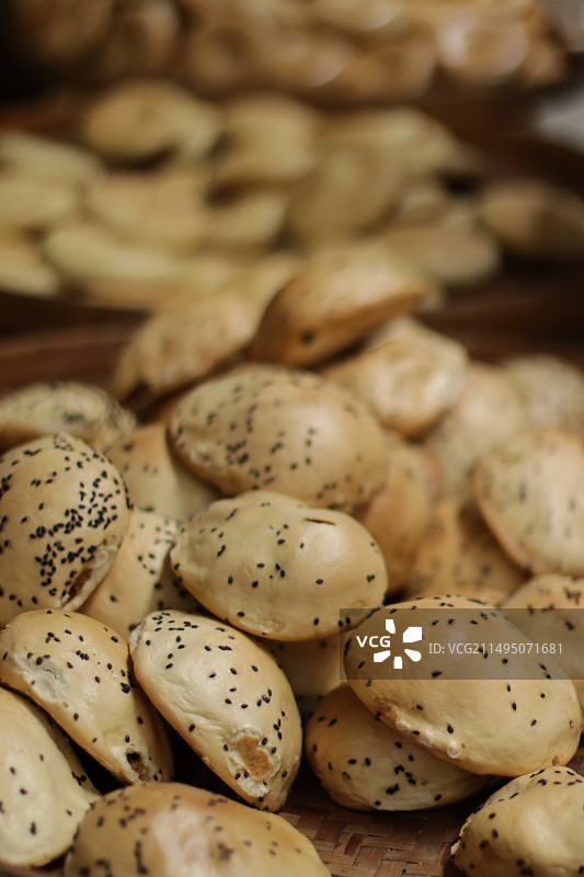 福建闽东地区特产——光饼及其手艺传承图片素材