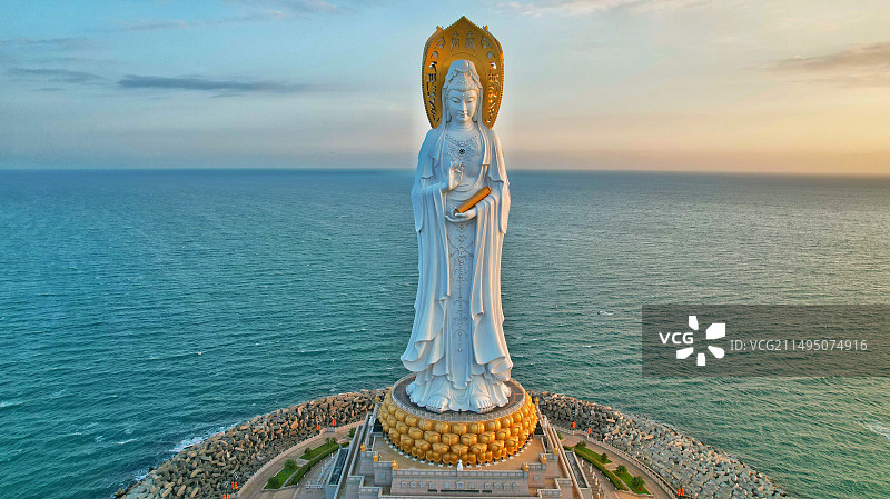 三亚南海福门图片素材