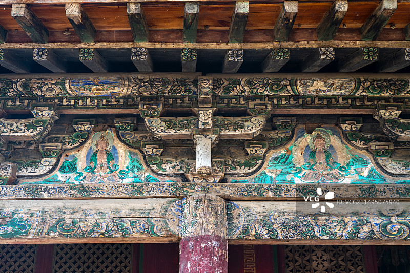 中国甘肃省兰州市永登县妙因寺图片素材