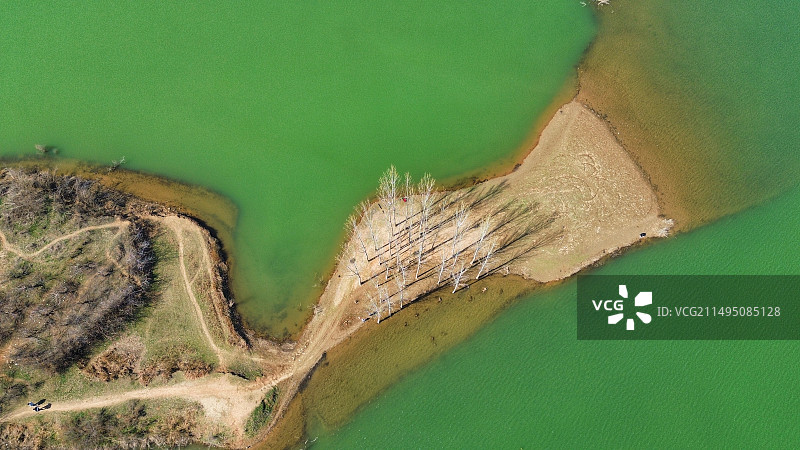 保定瀑河水库图片素材