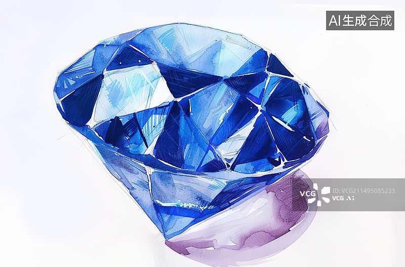 【AI数字艺术】白色背景上皱巴巴的纸的特写镜头图片素材