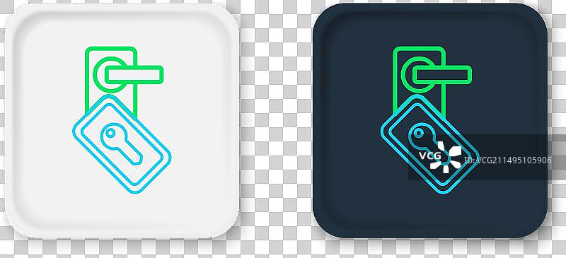 无线数码门锁线条图标图片素材