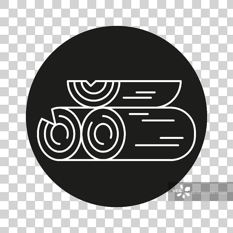 网页用木材黑色图标图片素材