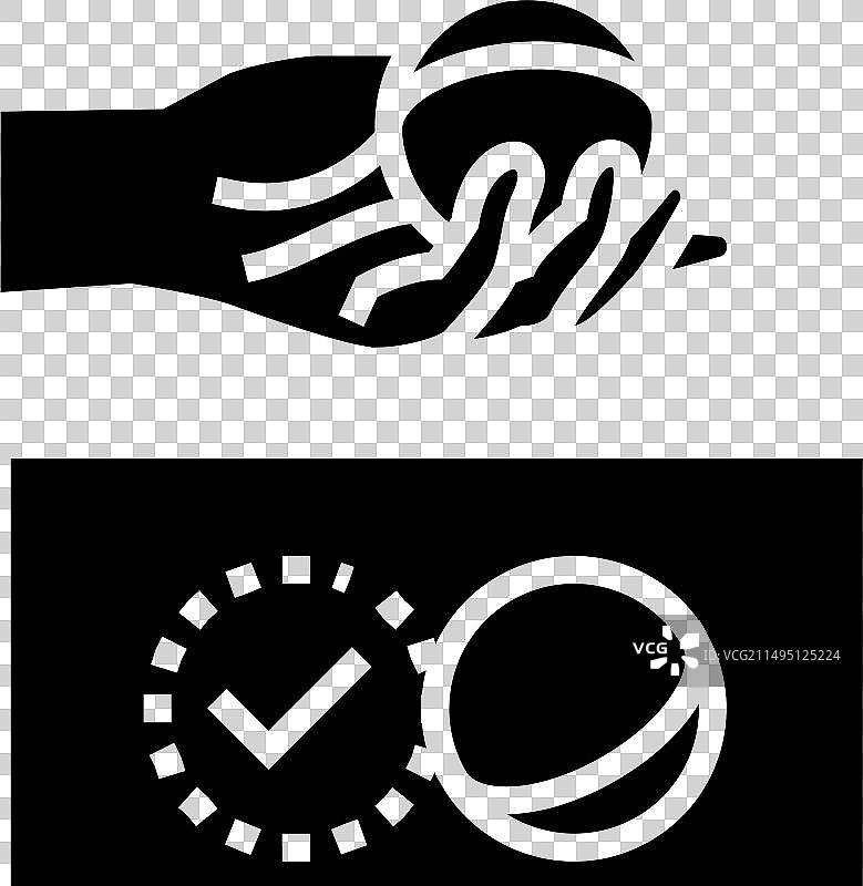 奶油浓汤槌球比赛标志符号图标图片素材