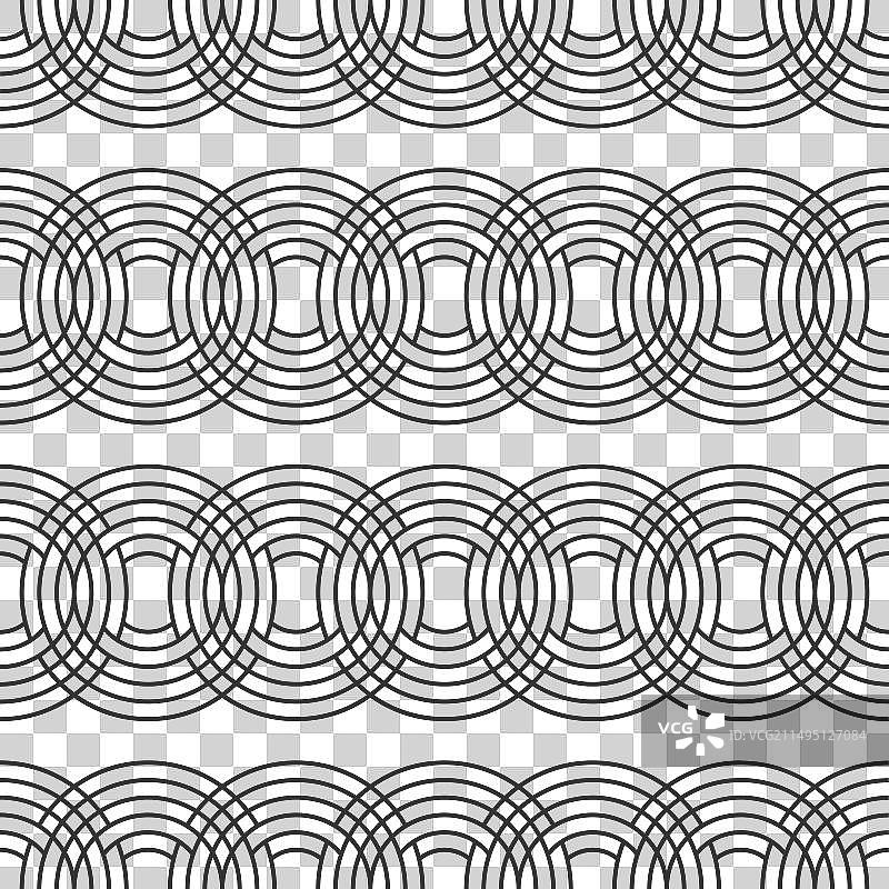 具有几何的抽象无缝图案图片素材