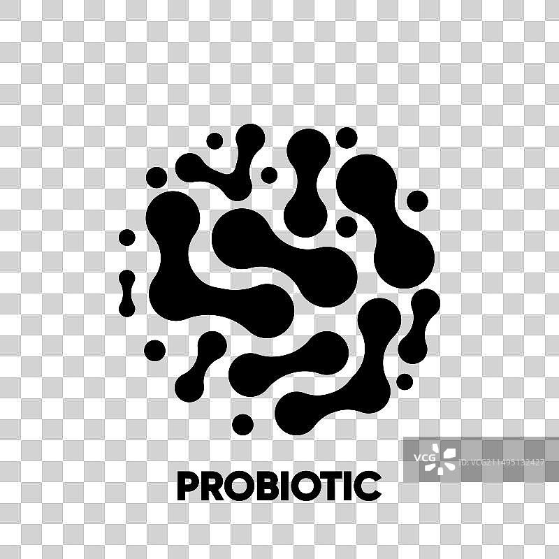 益生菌标志设计图片素材