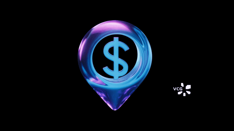 金钱符号循环动画3D渲染图片素材