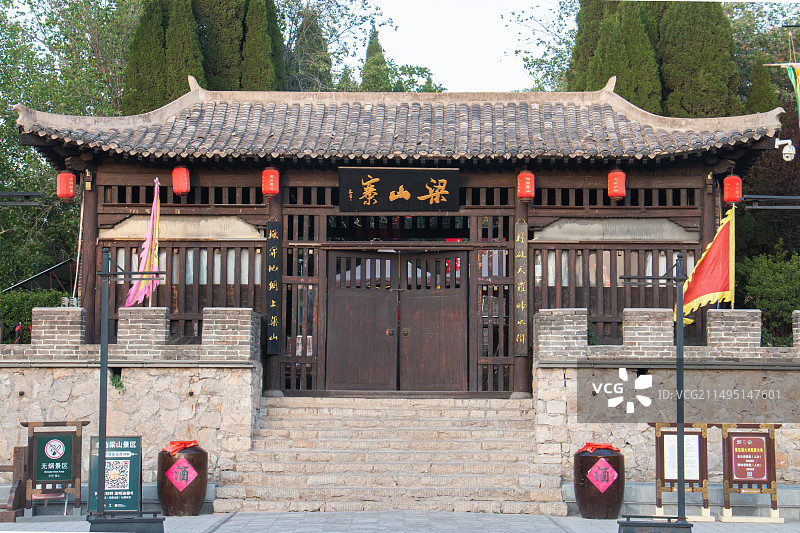 济宁梁山旅游风景区图片素材