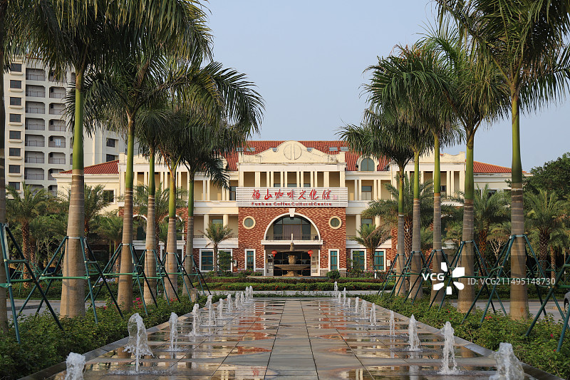 澄迈福山咖啡文化风情镇图片素材