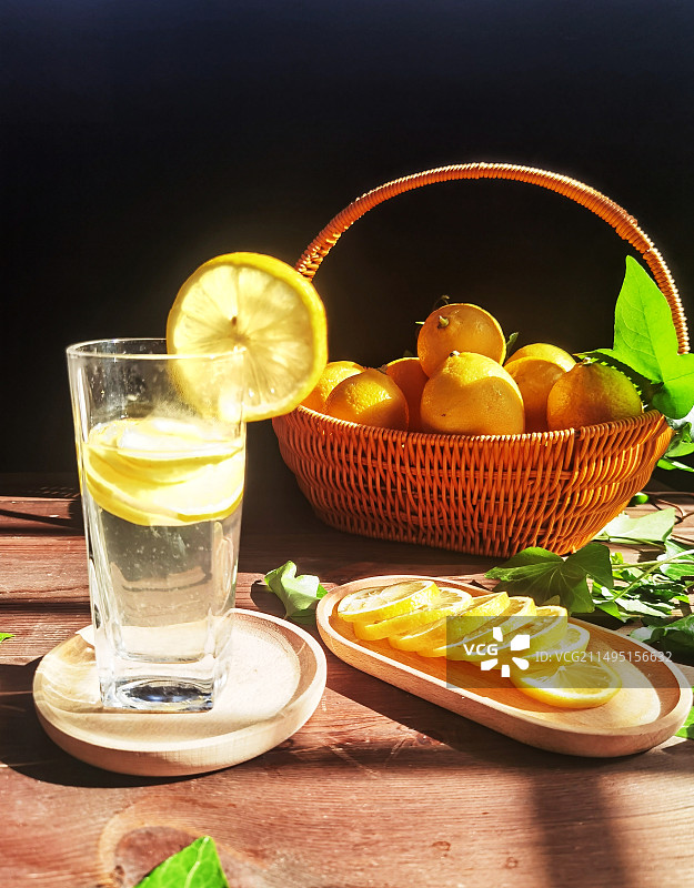 柠檬果&柠檬水图片素材