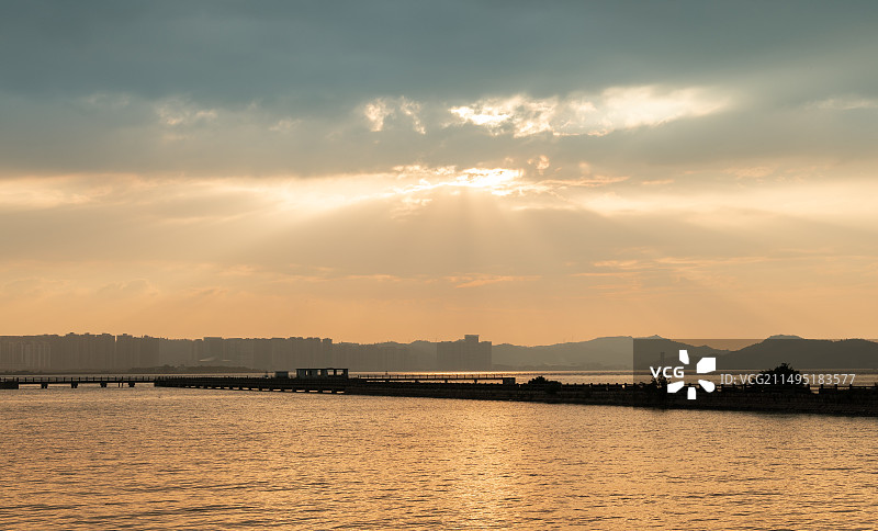 海滨城市图片素材