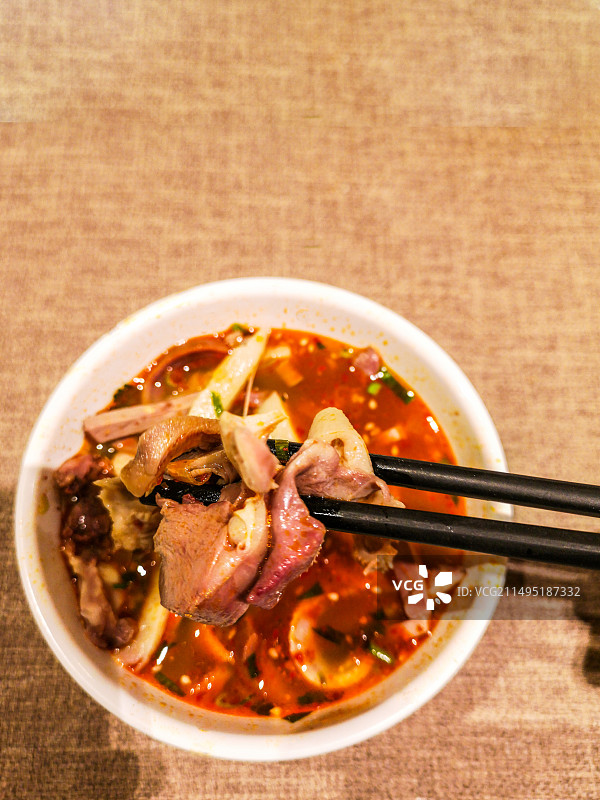 一碗宁夏羊杂碎图片素材