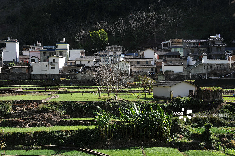 村庄图片素材