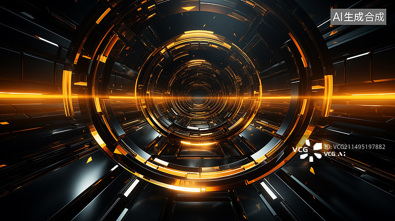 【AI数字艺术】凹凸起伏的圆形点线面结构 3D渲染图片素材