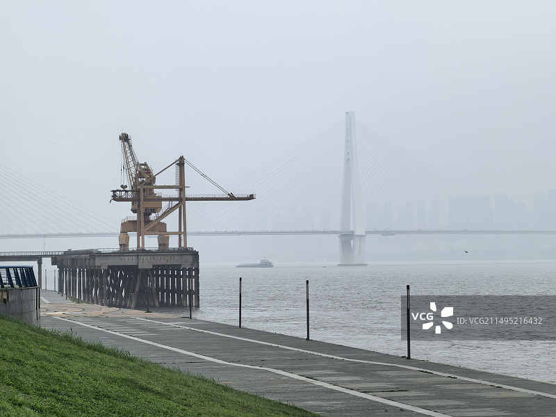 武汉长江景观图片素材