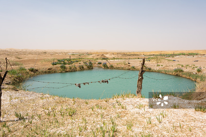 驼盐古道骆驼泉图片素材