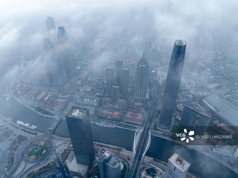 天津城市风光图片素材