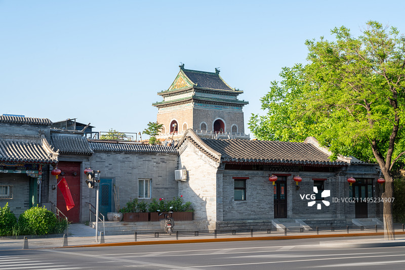 北京钟鼓楼图片素材