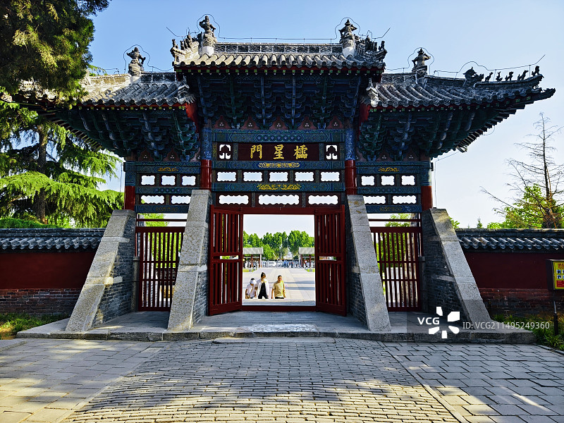 济宁孟庙孟府旅游区图片素材