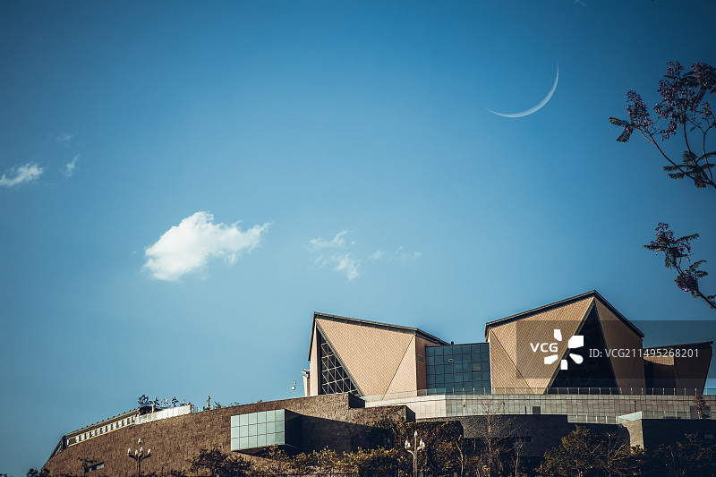 天星湖看三线博物馆图片素材