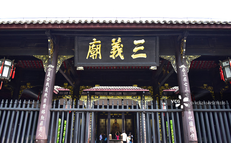 四川省成都市武侯区武侯祠博物馆图片素材