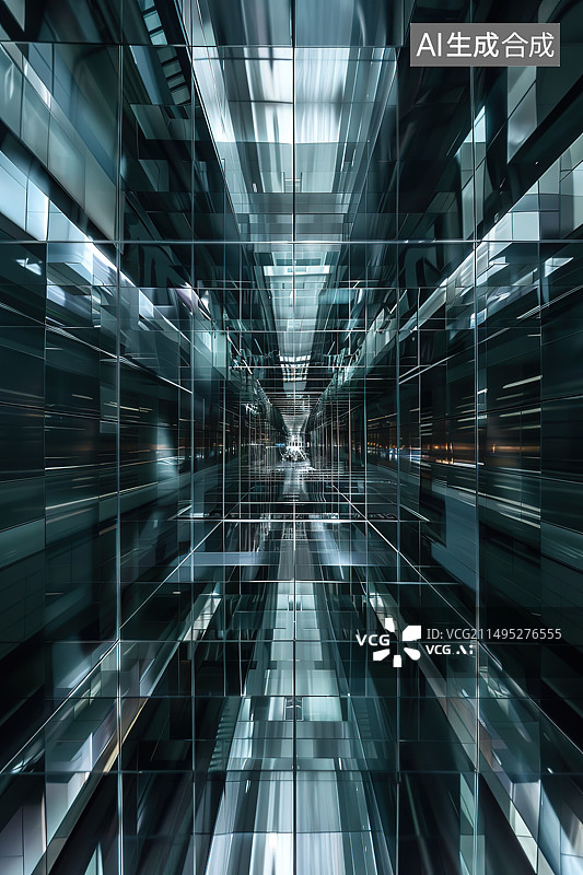 【AI数字艺术】现代城市建筑空间图片素材