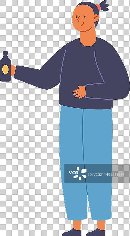 单身派对女性角色图片素材