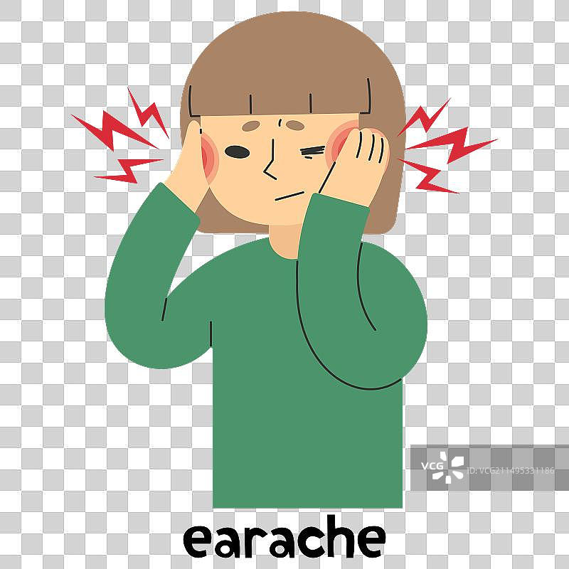 耳痛5图片素材