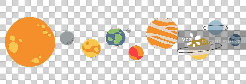 太阳系图片素材