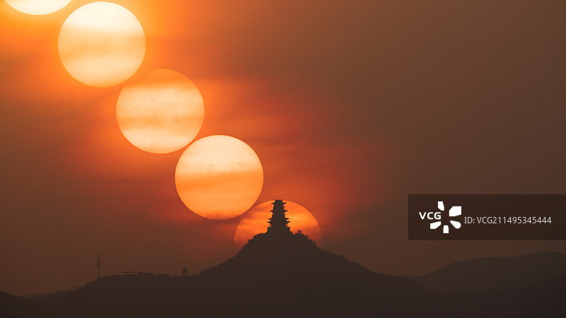 我拍到了太阳黑子图片素材