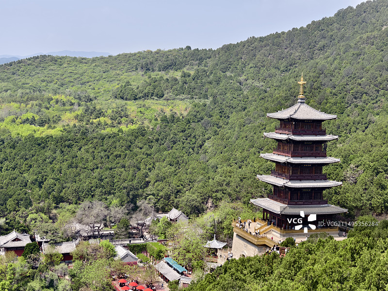 太原太山图片素材