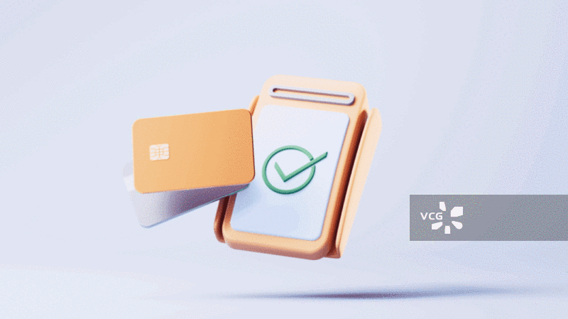 卡通风格刷卡机三维渲染图片素材