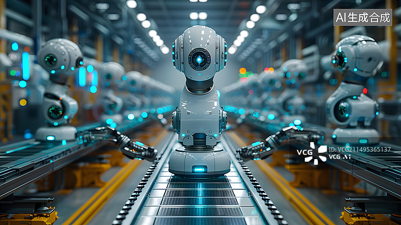 【AI数字艺术】人工智能智能化机器器械图片素材