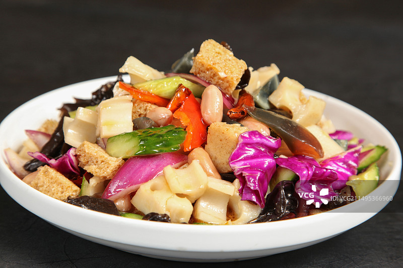 中餐美食-凉拌什锦菜图片素材