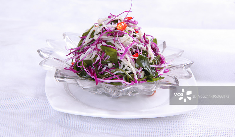 中餐美食-凉拌什锦菜图片素材