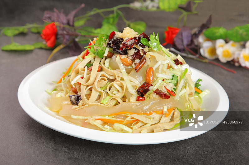 中餐美食-凉拌什锦菜图片素材