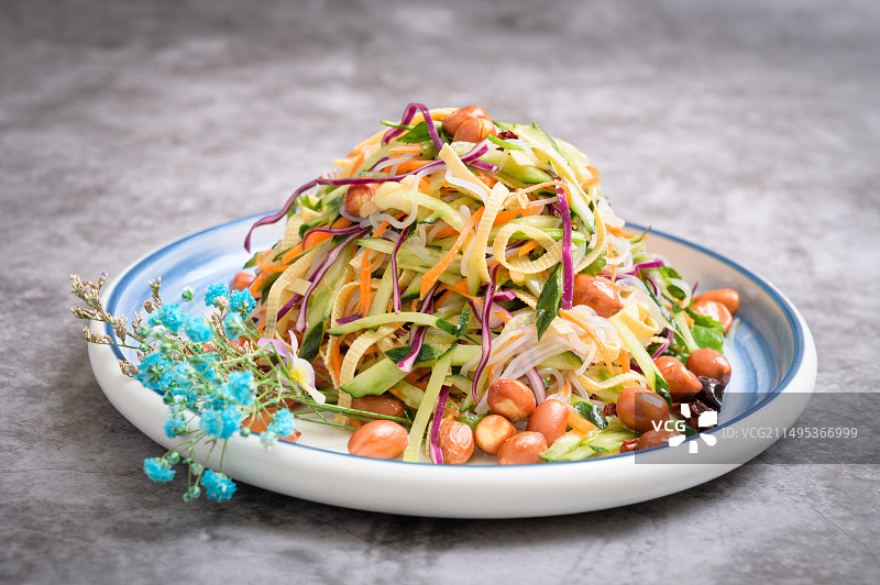 中餐美食-凉拌什锦菜图片素材