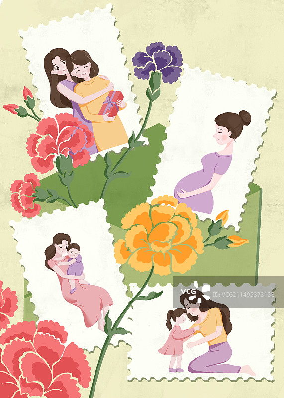 母亲节图片素材